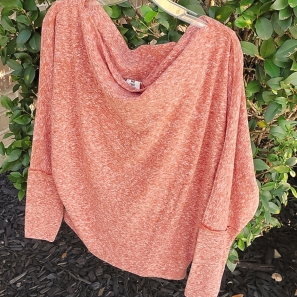 Free People Tops - New! Heathered cotton free people Top Burnt orange
